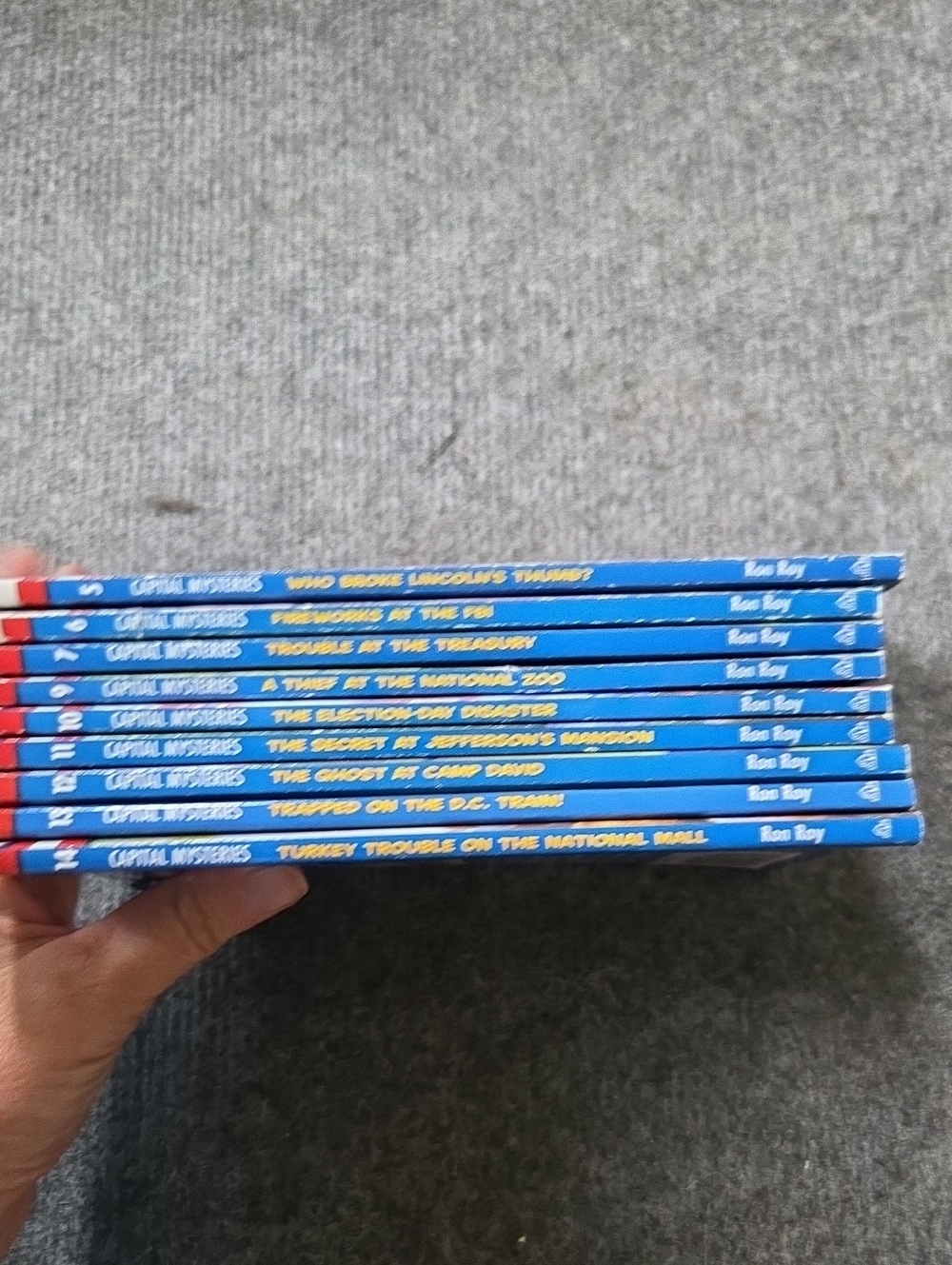 Capital Mysteries Kids Book Set - Lot Of 9